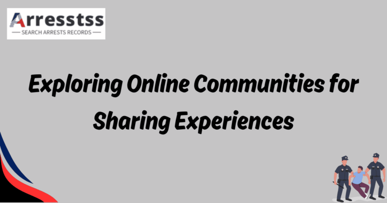 Exploring Online Communities for Sharing Experiences 1