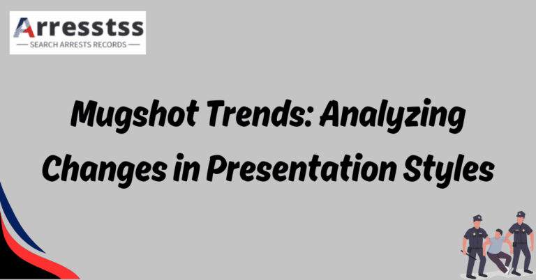 Mugshot Trends Analyzing Changes in Presentation Styles 1